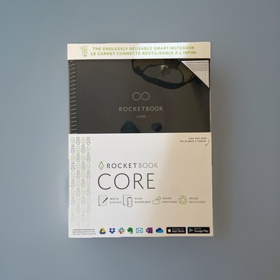 Core Smart Spiral Notebook, Dot-Grid and Lined Pages,32 Pages, 8.5'' x 11'' Unopen