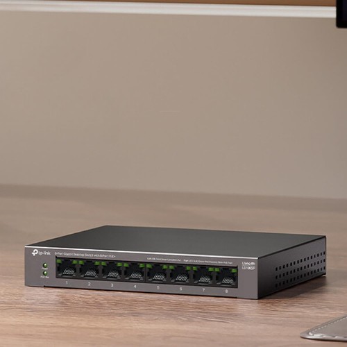 TP-Link 8-Port Gigabit Desktop Switch with 8-Port PoE+, up to 16 Gbps switching - Picture 6 of 7