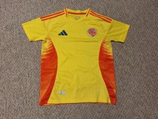 Colombia Federation of Soccer Adidas Soccer Jersey Small