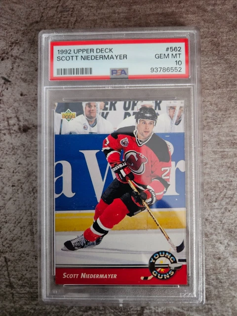 1992 Upper Deck Scott Niedermayer Young Guns #562 PSA 10 GEM MINT