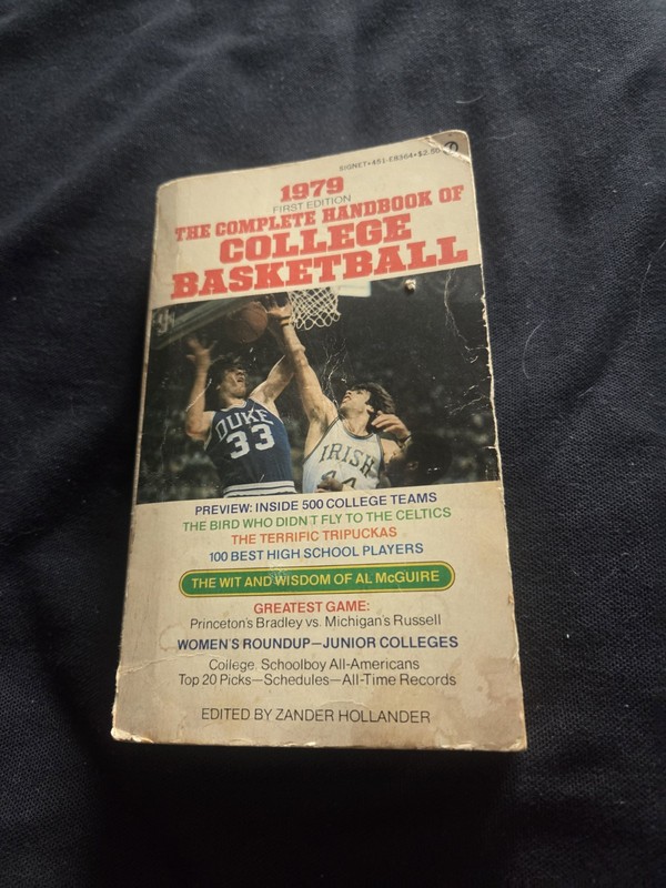 College Basketball Handbook 1979-1980 Paperback