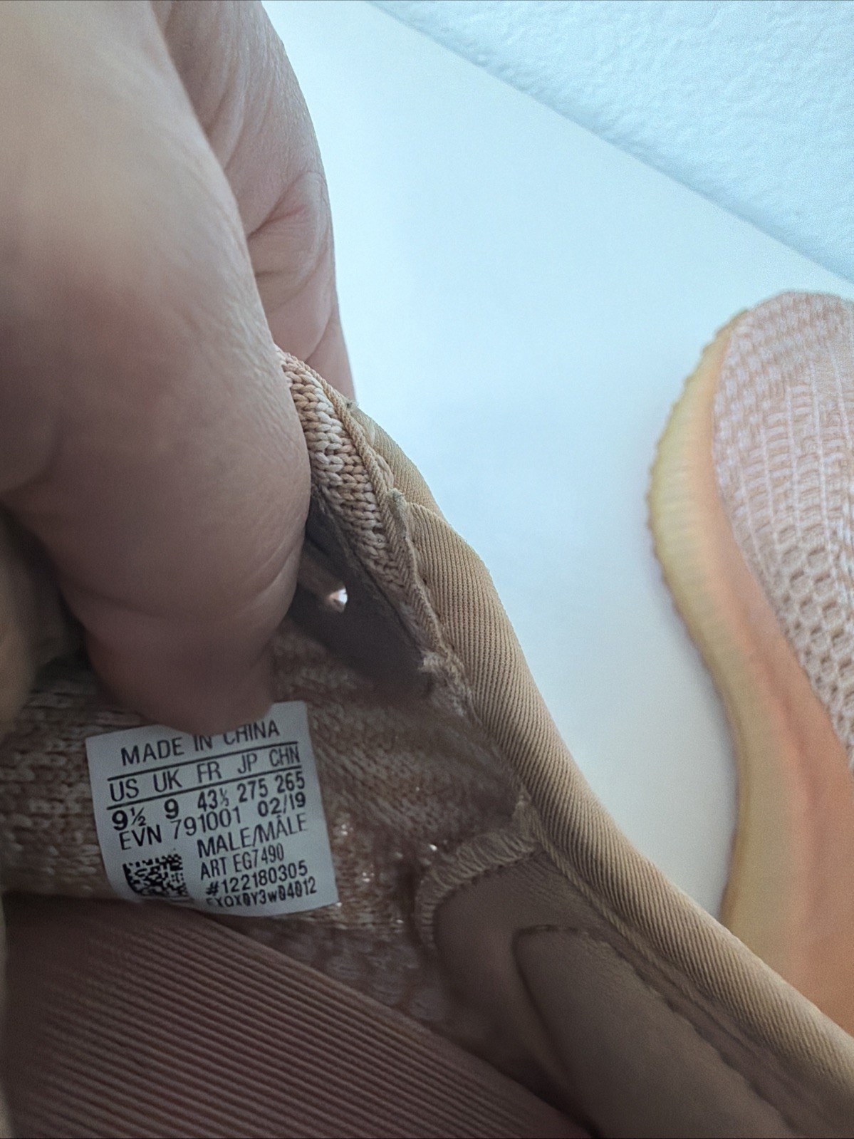 Adidas Yeezy Boost 350 V2 Clay  Sneakers Shoes 9.5 thumbnail 9