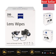 Ultimate Lens Care: 200 Count Pre-Moistened Wipes for Eyeglasses  Sunglasses