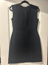 TORY BURCH Black size small Stretch dress, back zipper