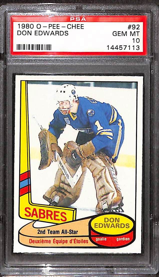 1980 O-Pee-Chee #92 Don Edwards (All-Star) PSA 10 GEM-MT 14457113 