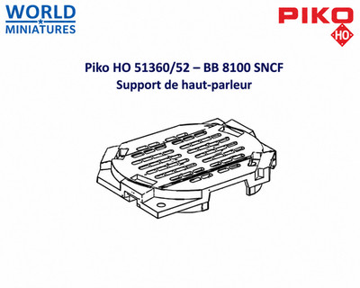 Piko HO 51360/52 - BB 8100 SNCF Speaker Stand