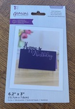   Happy Birthday  Sentiment Die Set for Paper Crafting Crafters Companion