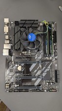Gaming Motherboard Gigabyte Z370 HD3 LGA1151 ATX Intel CPU, 8Gb DDR4 & I/O plate
