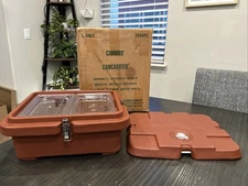 Cambro 240MPC Camcarrier Half Size Brick Reed 402 (need Replacement Cap)