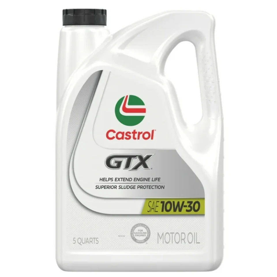 (3 pack) Castrol GTX 10W-30 Conventional Motor Oil, 5 Quarts - Image 2 of 4