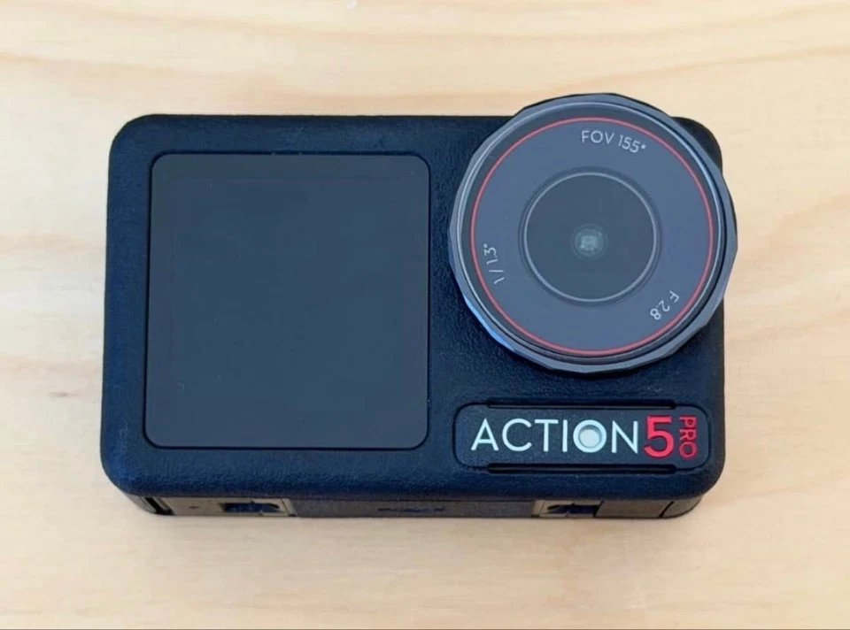 DJI Osmo Action 5 Pro Camera Body Cage Battery Set Tested Working Clean - Image 3 of 4