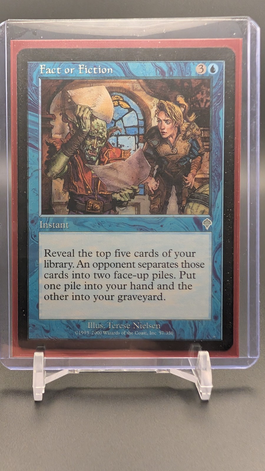 MTG - Fact or Fiction - NM - Invasion #57 - EN - REG