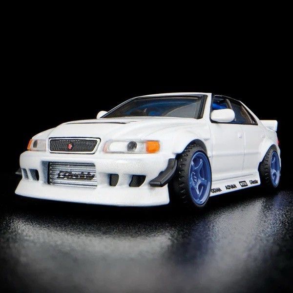 Hot Wheels Elite 64 White 1996 Toyota Chaser JZX100 Metal Car w