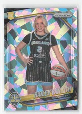2025 Panini Prizm WNBA #139 Hailey Van Lith Ice Prizms
