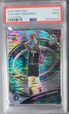 2020-21 Panini Spectra - Anthony Edwards #101 Celestial Prizm /99 (RC)