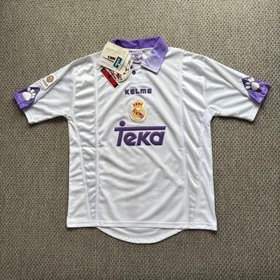 Real Madrid 97-98 Home Jersey # Kelme Deadstock SS Size M