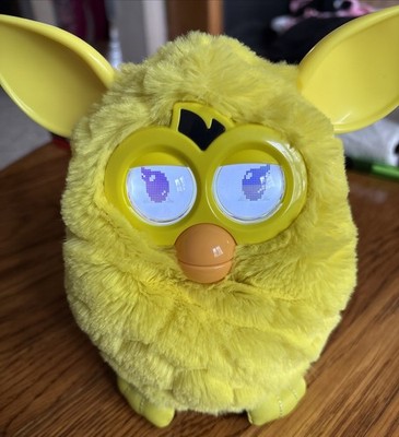Hasbro Furby Boom 2012 Sprite Yellow Interactive Pet Toy Plush
