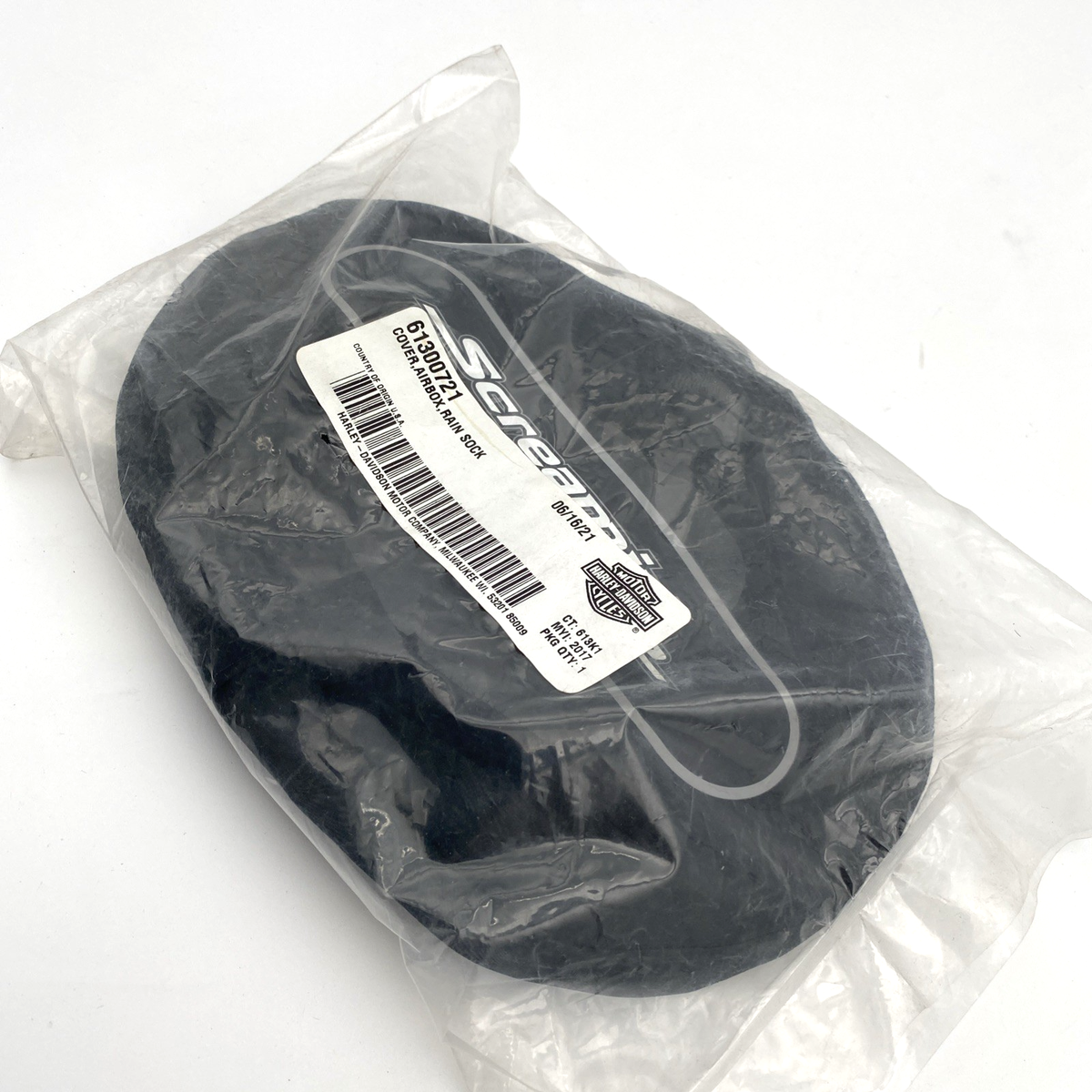 OEM Harley 61300721 Screamin Eagle Ventilator Air Cleaner Rain