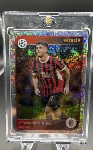 2024-25 Topps Merlin Uefa Club Competitions - Christian Pulisic #76 Mini-Diamond