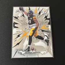 2025 Topps Resurgence #181 Derrick Harmon Pittsburgh Steelers RC Rookie Card. rookie card picture