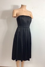 Calvin Klein Strapless Satin Dress Womens 2