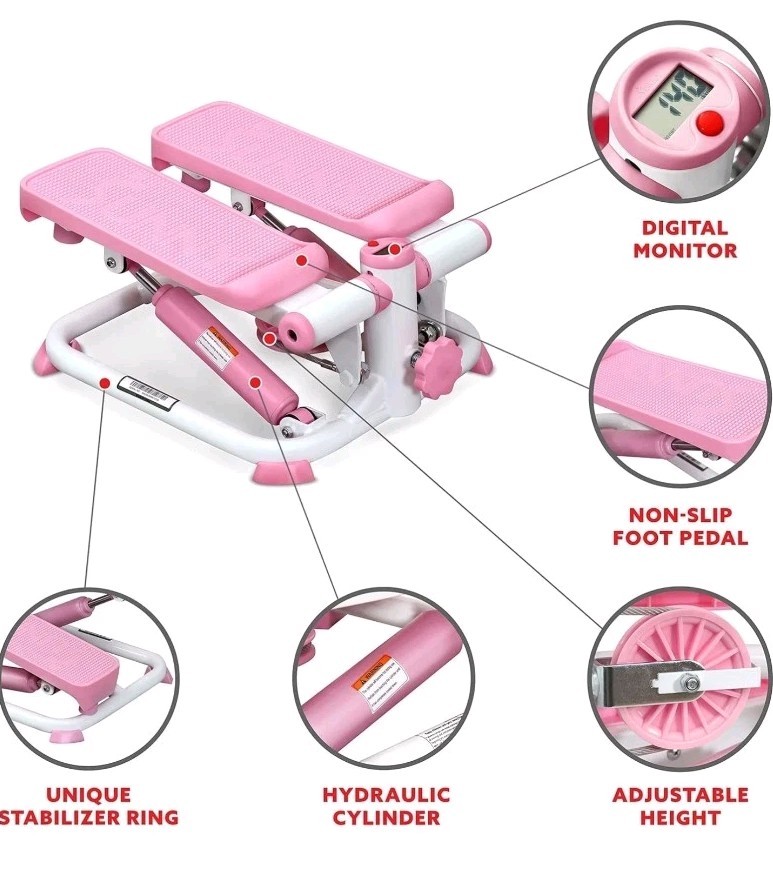 Sunny Health & Fitness Mini Stepper, Home Fitness Equipment