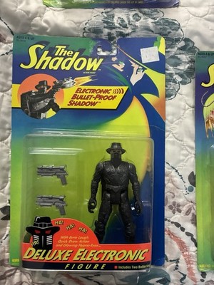 The Shadow Deluxe Electronic Action Figure w/ Gun, Bullet-Proof Shadow (Ages 4+)