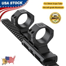 Cantilever Offset Scope Ring 30mm Dual Ring One-Piece Scope Mount For Picatinny