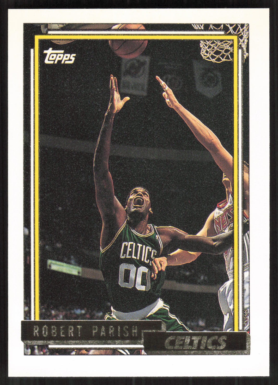 Robert Parish, 1992-93 Topps Gold, #146, Boston Celtics,