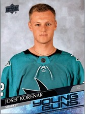2020-21 Upper Deck Extended Series - Young Guns Josef Korenar #715 (RC)