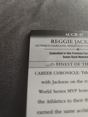 2010 Topps Sterling Reggie Jackson /25 Memorabilia Career Chronicles - Picture 12 of 12