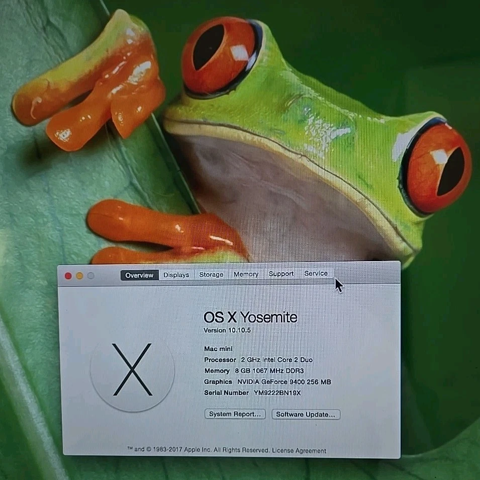 Apple Mac Mini 2GHz Intel Core 2 Duo 8 GB 27" LED Cinema Monitor Keyboard Mouse - Image 3 of 4