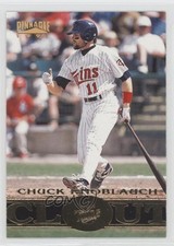 1997 Pinnacle Clout Chuck Knoblauch #188 3b8
