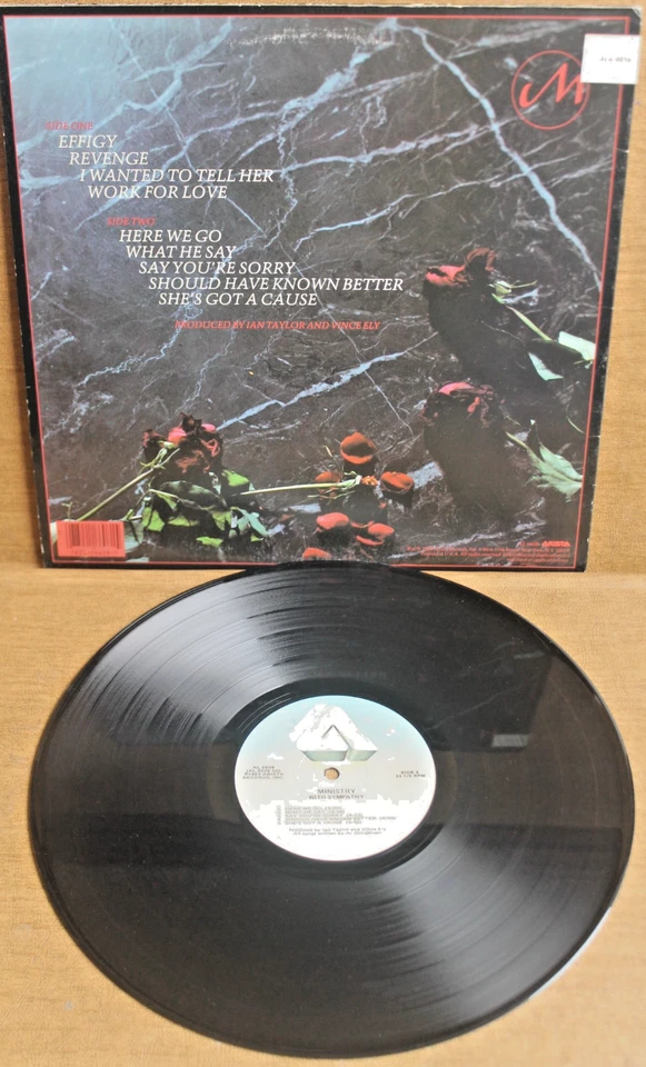 MINISTRY - WITH SYMPATHY LP: ARISTA AL6-8016 -1983- AL JOURGENSEN- WORK FOR LOVE Foto 2 de 4
