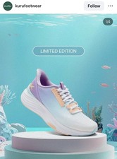 Kuru Atom 2 Tidal Glow Sneakers Plantar Fasciitis Comfort Heel Arch Support 8