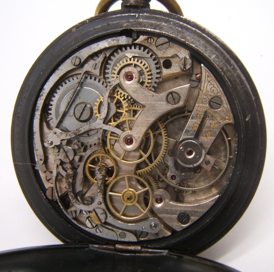 ANTIQUE CHRONOGRAPH CHRONOMETER POCKET WATCH AS I… - image 1