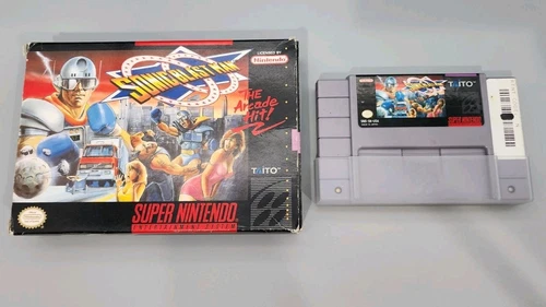 Sonic Blast Man- Super Nintendo SNES Game and Case no Manual TESTED