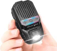 Clip on Bluetooth Speaker with Rgb/Flashlight Wearable Bluetooth Speaker, Clip o