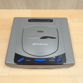 SEGA SATURN CONSOLE Bundle with 3 Games & 1 Controller Japan Gray NTSC-J