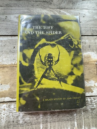 1966 Vintage John Creasey Mystery Novel "The Toff & The Spider" - Picture 1 of 9