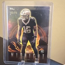BUB MEANS RC 2024 Topps Midnight DDP /75 #69 New Orleans Saints