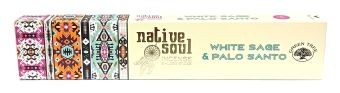 Räucherstäbchen Green Tree Native Soul ''White Sage & Palo Santo'' 15gr. | Nonbook