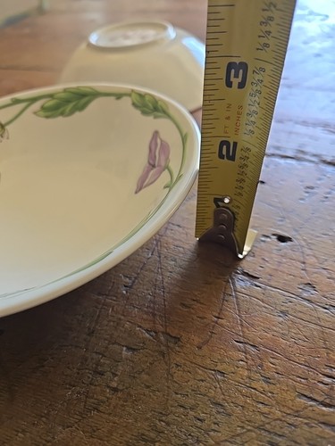 2 Villeroy & Boch Amapola 6-1/8" Small Soup/Cereal Bowls Poppies Floral - Picture 9 of 9