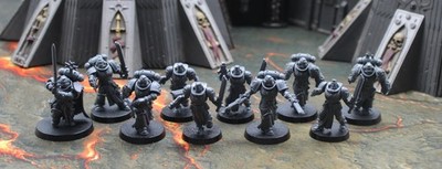 Space Marines  Black Templars Primaris Crusader Squad - Assembled #7555