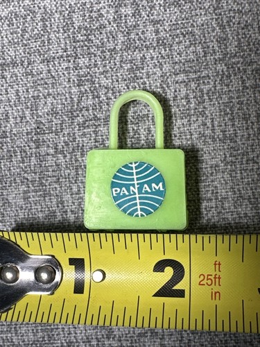 RARE Vintage Barbie Pan Am Green Suitcase - Picture 4 of 5