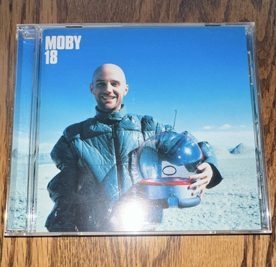Moby 18 CD Album V2 2002 Electronic Electronica Jewel Case White 2000s