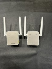 LOT OF 2 NETGEAR EX6120 WiFi Range Extender Dual Band Wireless Repeater AC1200