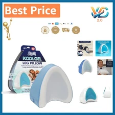 Legacy Cool Leg & Knee Foam Support Pillow for Side Sleepers, Gel Memory Foam...