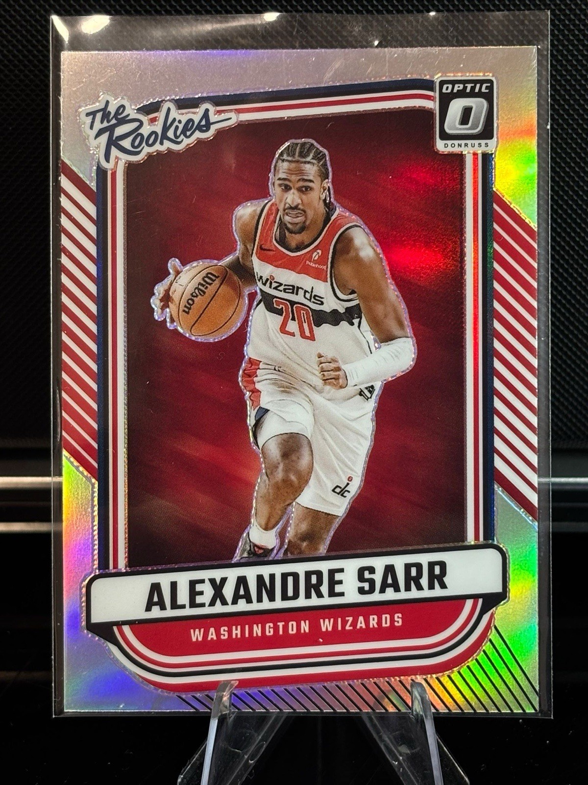 2024-25 Panini Donruss Optic Basketball Alexandre Sarr The Rookies Silver #2