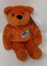 Collectible Salvino's Bammers John Elway 7 Orange Bear Plush Denver Bronco Tags